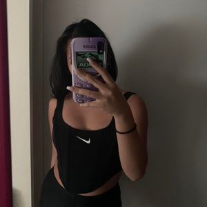 Reworked Nike corset
